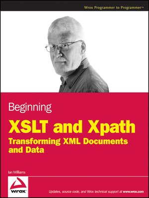 cover image of Beginning XSLT and XPath